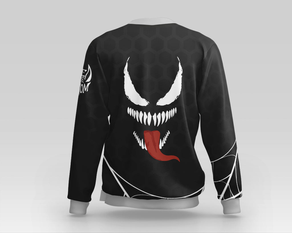 SPIDER BLACK SWEATSHIRT