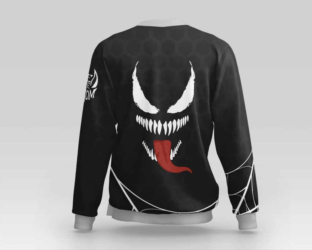 SPIDER BLACK SWEATSHIRT